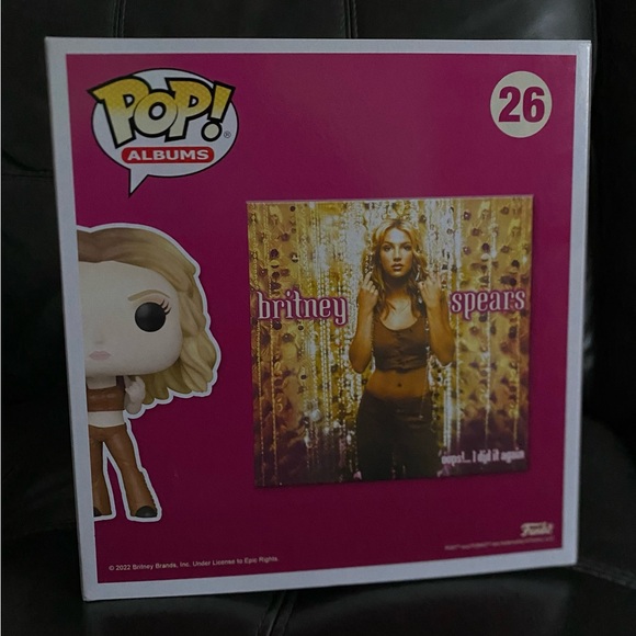 Funko Pop Album Britney Spears 26 Oops I did it again Special Edition - Picture 2 of 3